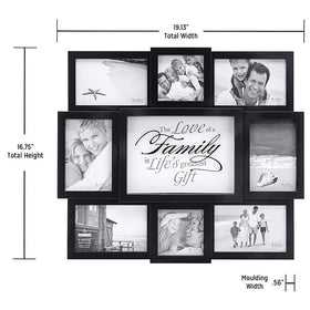 Malden frame wipes clean for easy maintenance and daily memories.