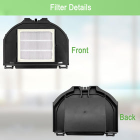 MalhSlix filters pack preserves suction and consistent airflow.