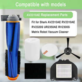 MalhSlix foam filters set enhances filtration for Shark Matrix models.