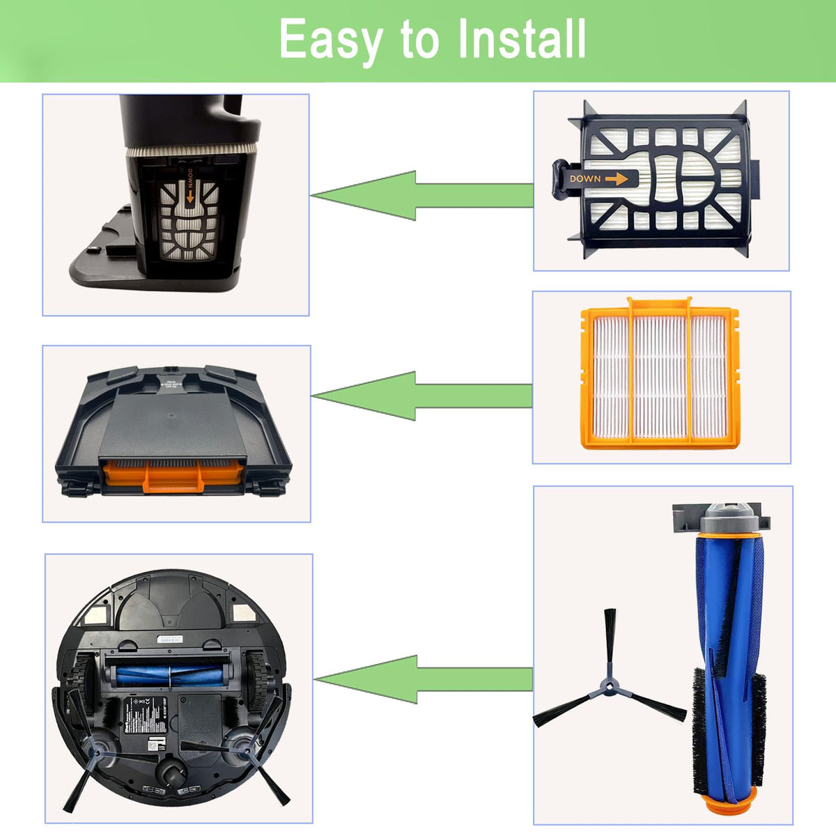 MalhSlix cleaning-tools simplify installation and routine maintenance.