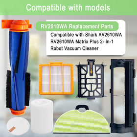 MalhSlix filters pack for Shark AV2610WA supports strong suction and clean air.