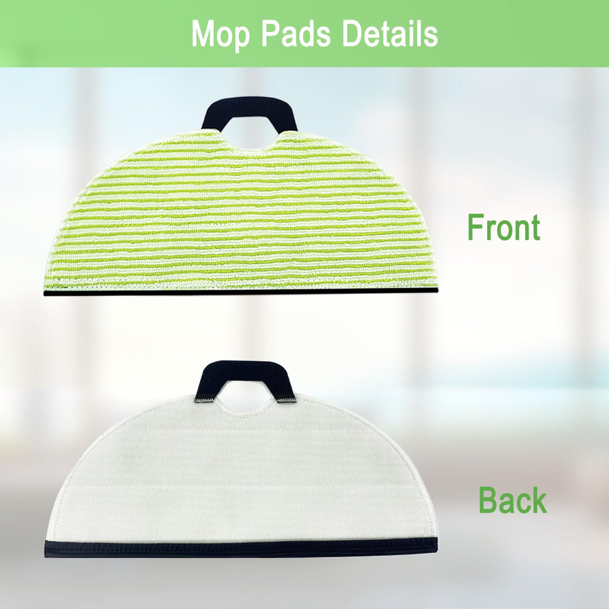 MalhSlix mop pads for Shark AV2610WA deliver streak-free floors.