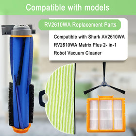 MalhSlix mop pads for Shark AV2610WA enable efficient cleaning.