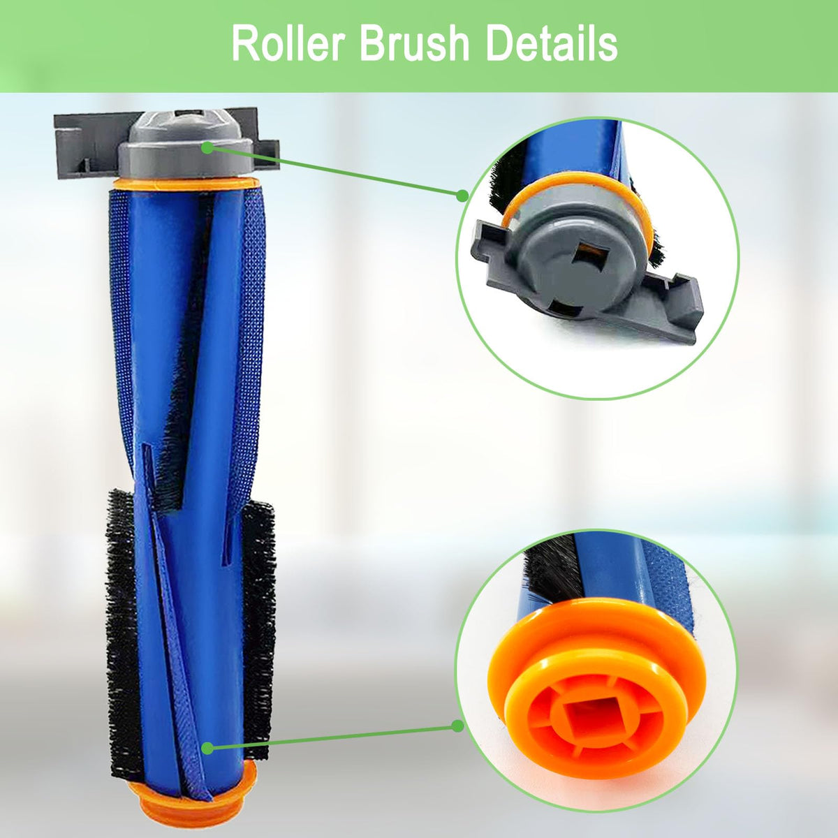 MalhSlix side brushes for edge cleaning on Shark vacuums.