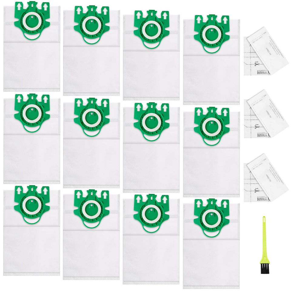 MalhSlix Type U 3D AirClean vacuum bag pack for Miele U1 and S7000 series.