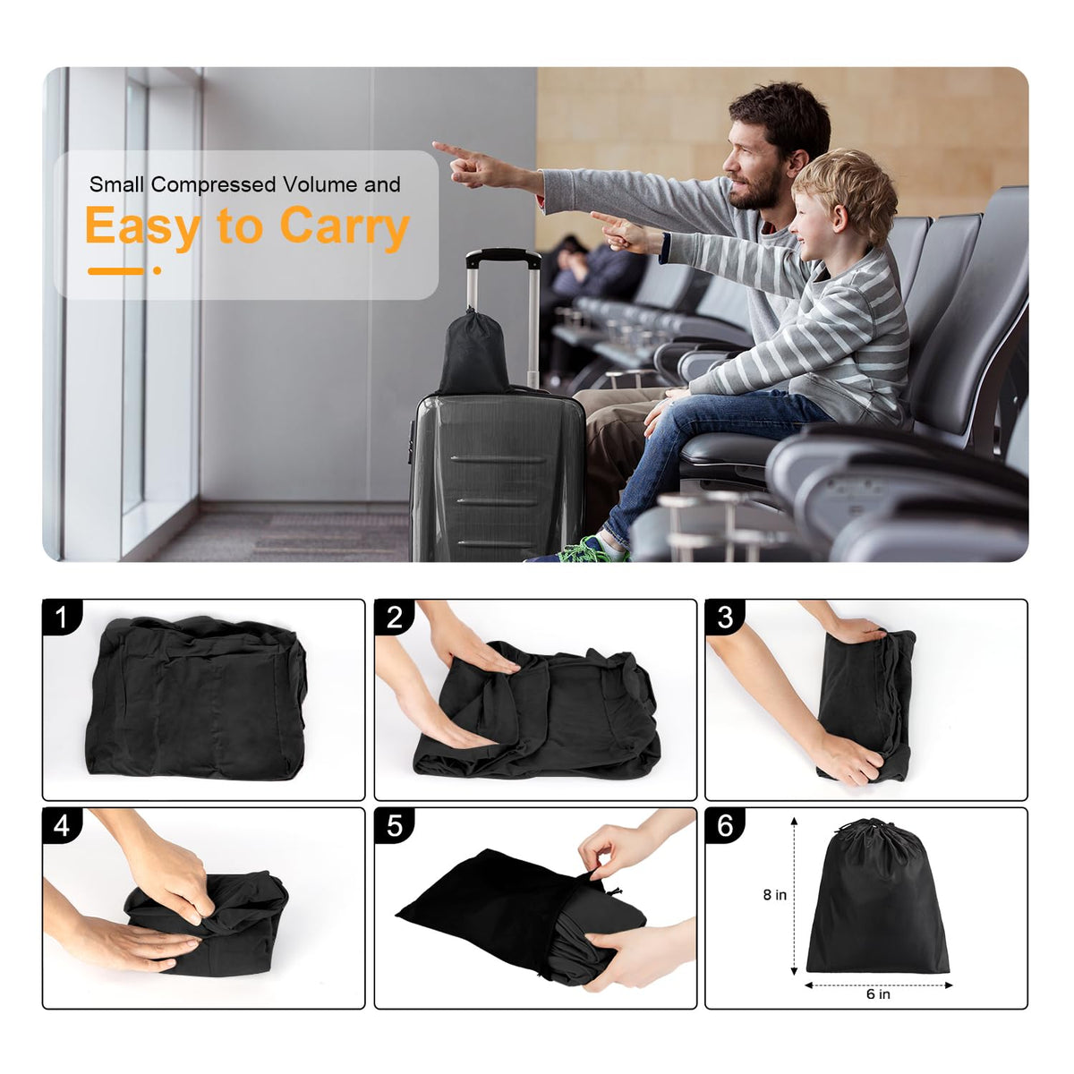 Maliton expands seat space by resting between seats for longer naps.