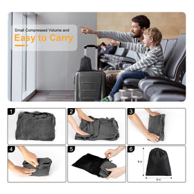 Maliton soft-touch material enhances nap comfort on flights