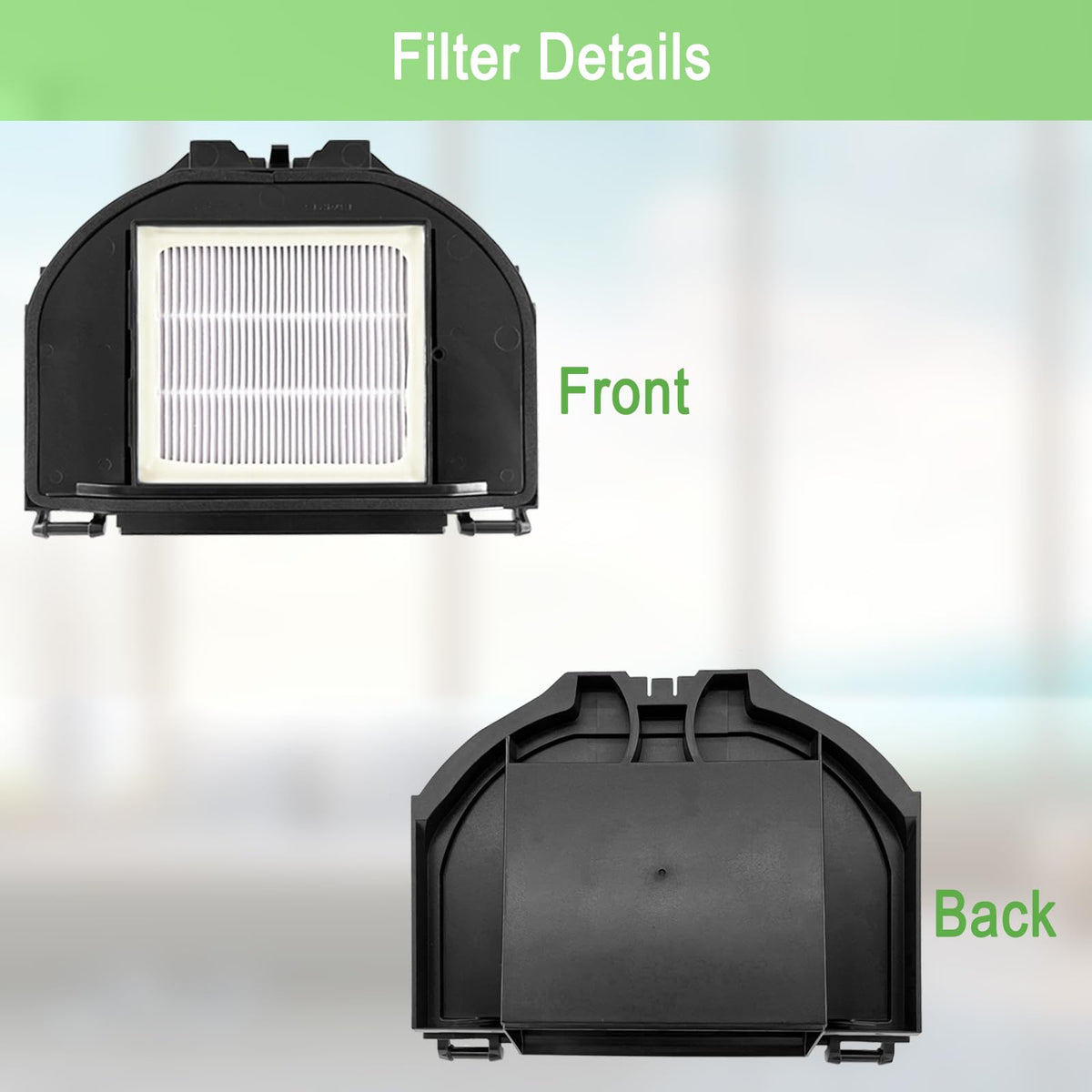 MalhSlix filters keep air paths clear while preserving suction power