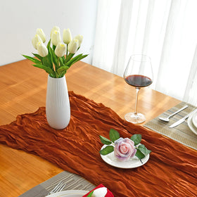 Mandy's cream artificial tulips with vibrant color palette for seasonal decor