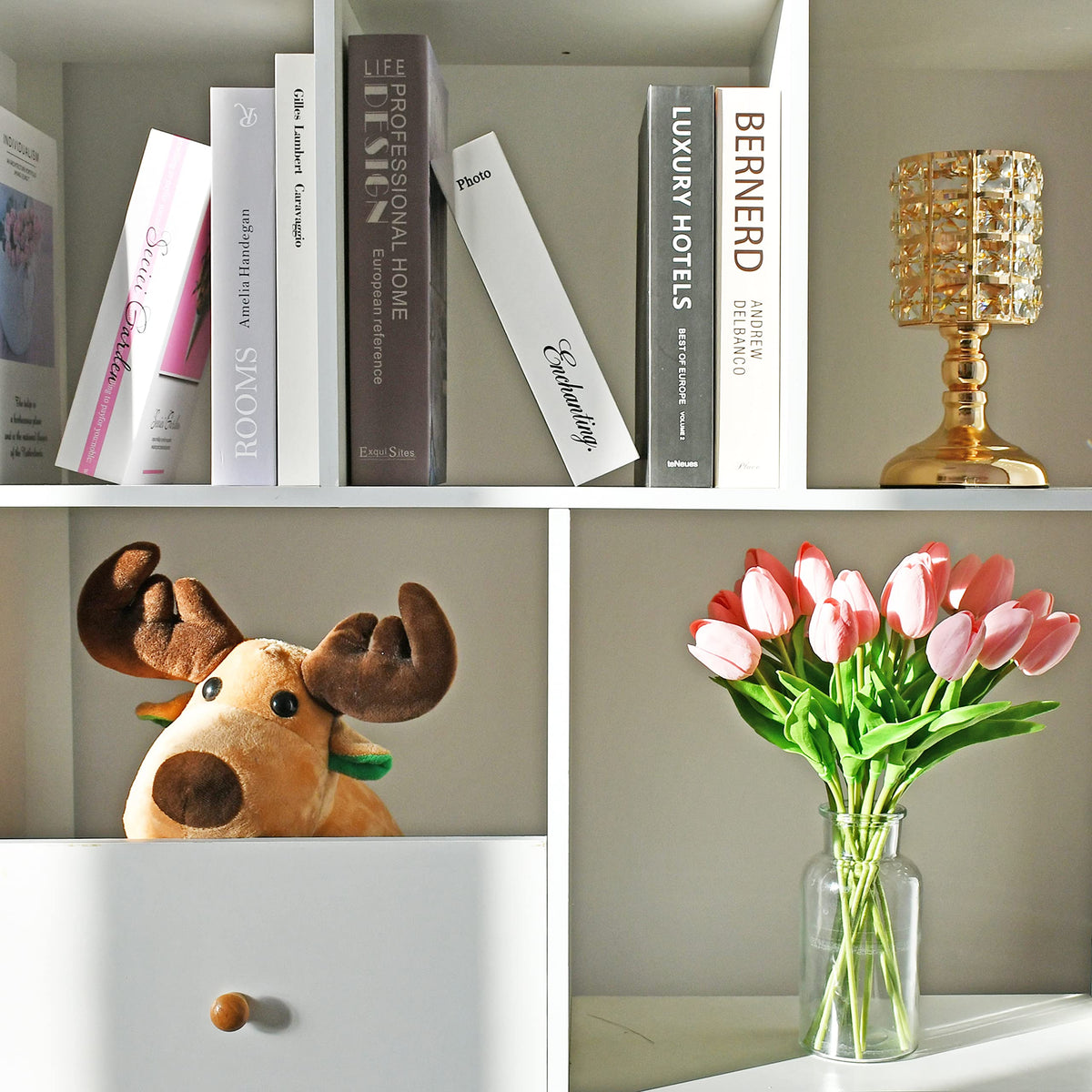 Mandy's tulips ideal for kitchen islands and living spaces as refined accents