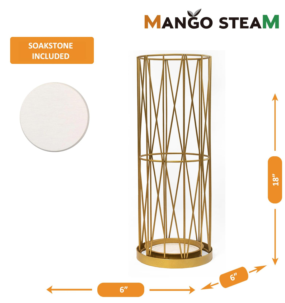 Pluvian soakstone tray absorbs moisture quickly, protecting floors between uses.