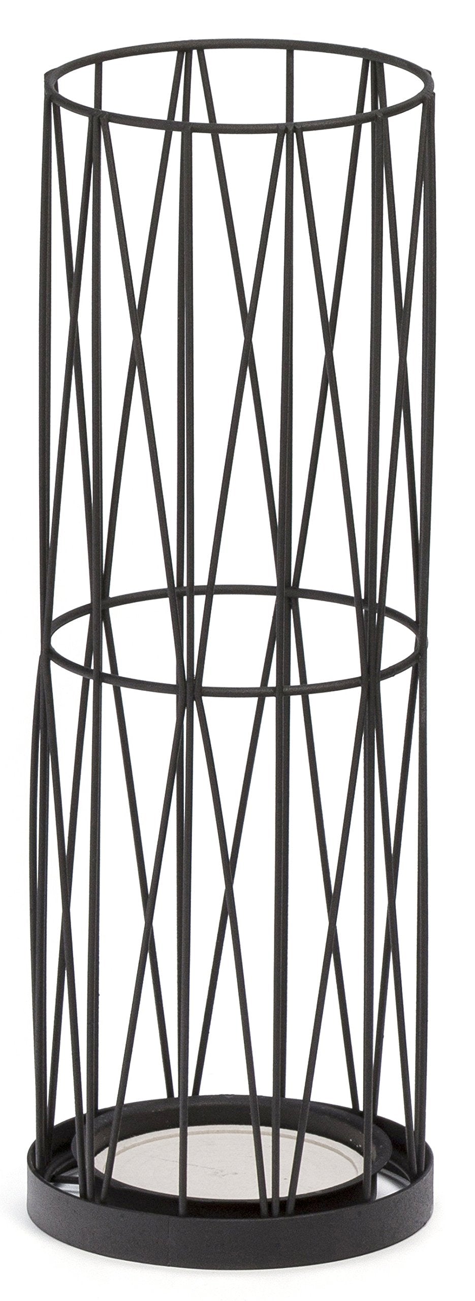 Mango Steam Pluvian Umbrella Holder front view showing compact entryway footprint