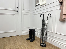 Versatile storage for umbrellas and canes in Mango Steam Pluvian holder