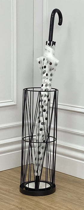 Vertical profile of Mango Steam Pluvian Umbrella Holder highlighting height