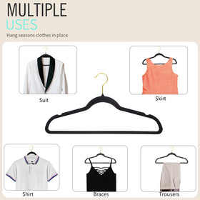 ManGotree dorm room hangers help maximize compact closets