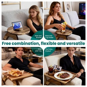 Manspdier clip-on couch arm design fits 5–12 inch arms securely.