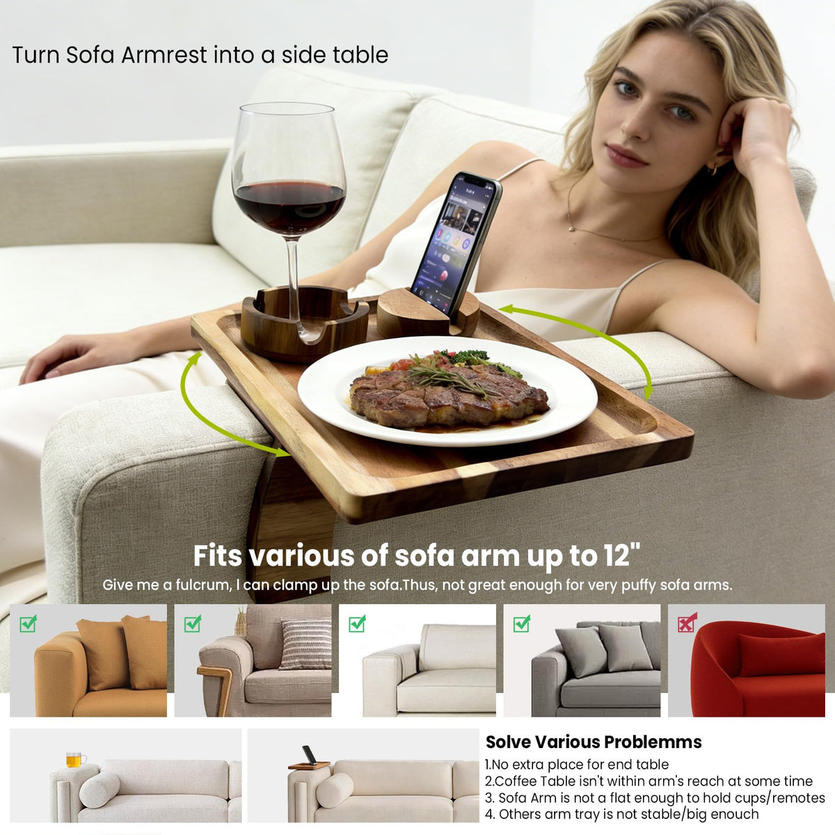 Manspdier phone stand keeps your device within reach while relaxing.
