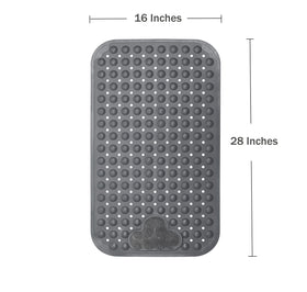 Mantto bath mat is easy to clean and quick to dry after use
