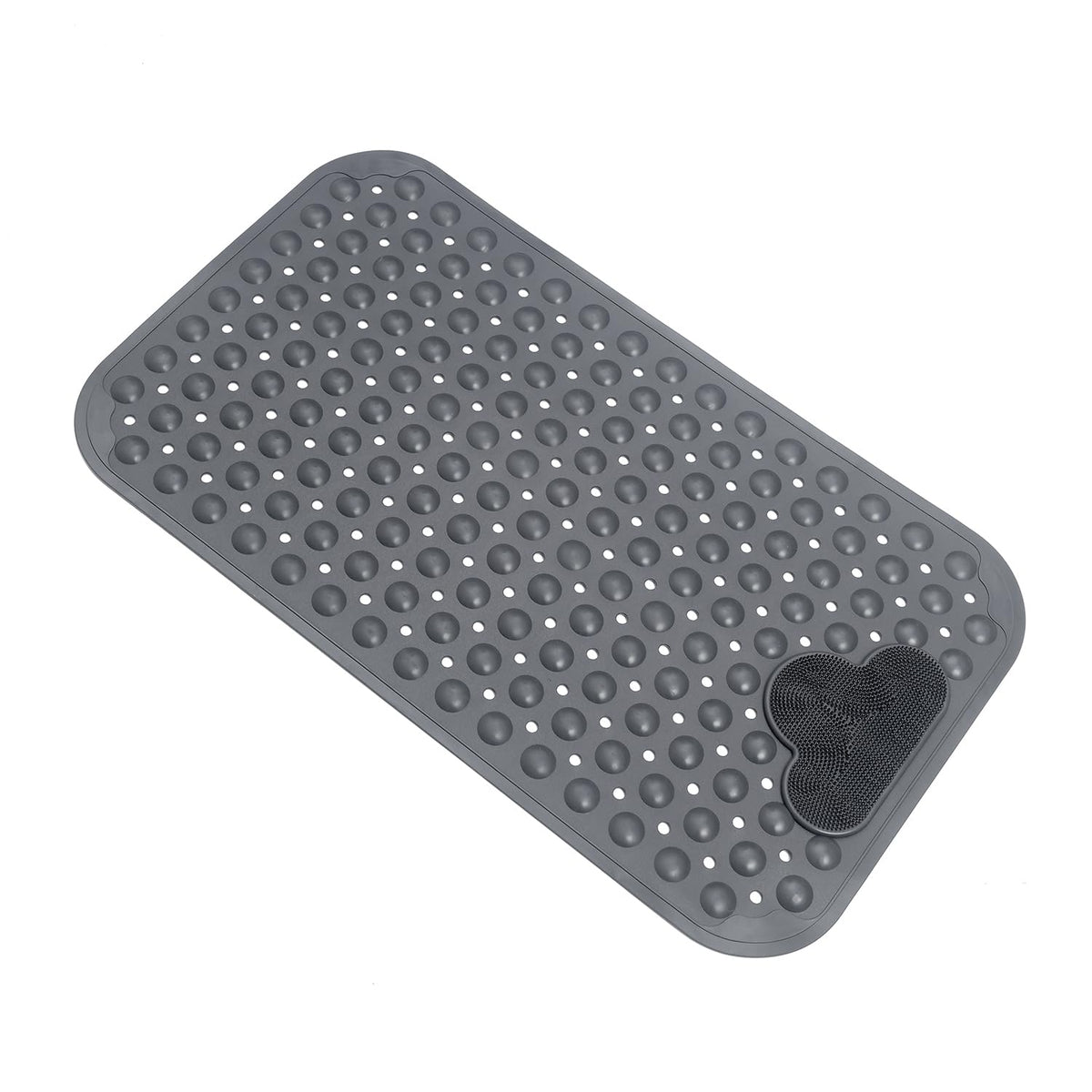Mantto bath tub mat with non-slip surface and strong suction for safe bathing
