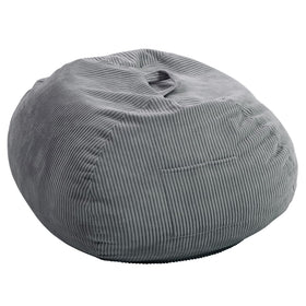 Manyday bean bag chair memory foam fill delivers gentle support and long-lasting comfort.