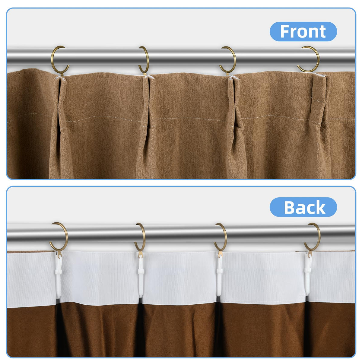 Manysky warm gold finish adds premium window appeal.