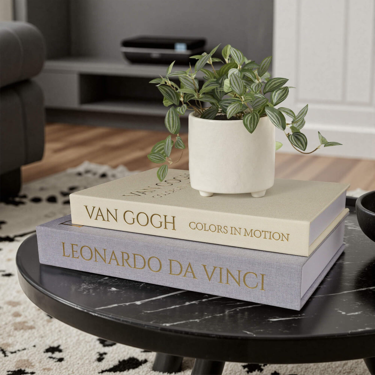 MAOBUYOU lightweight decorative books easy to move for flexible styling