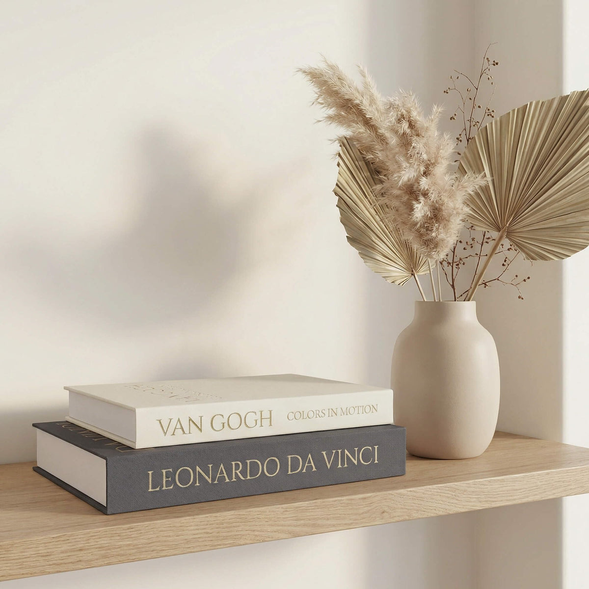 MAOBUYOU storage books on a mantel adding subtle elegance