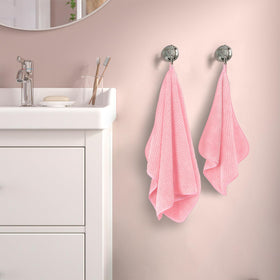 MaopaoBeauty pink washcloth 13x13 gentle cleansing
