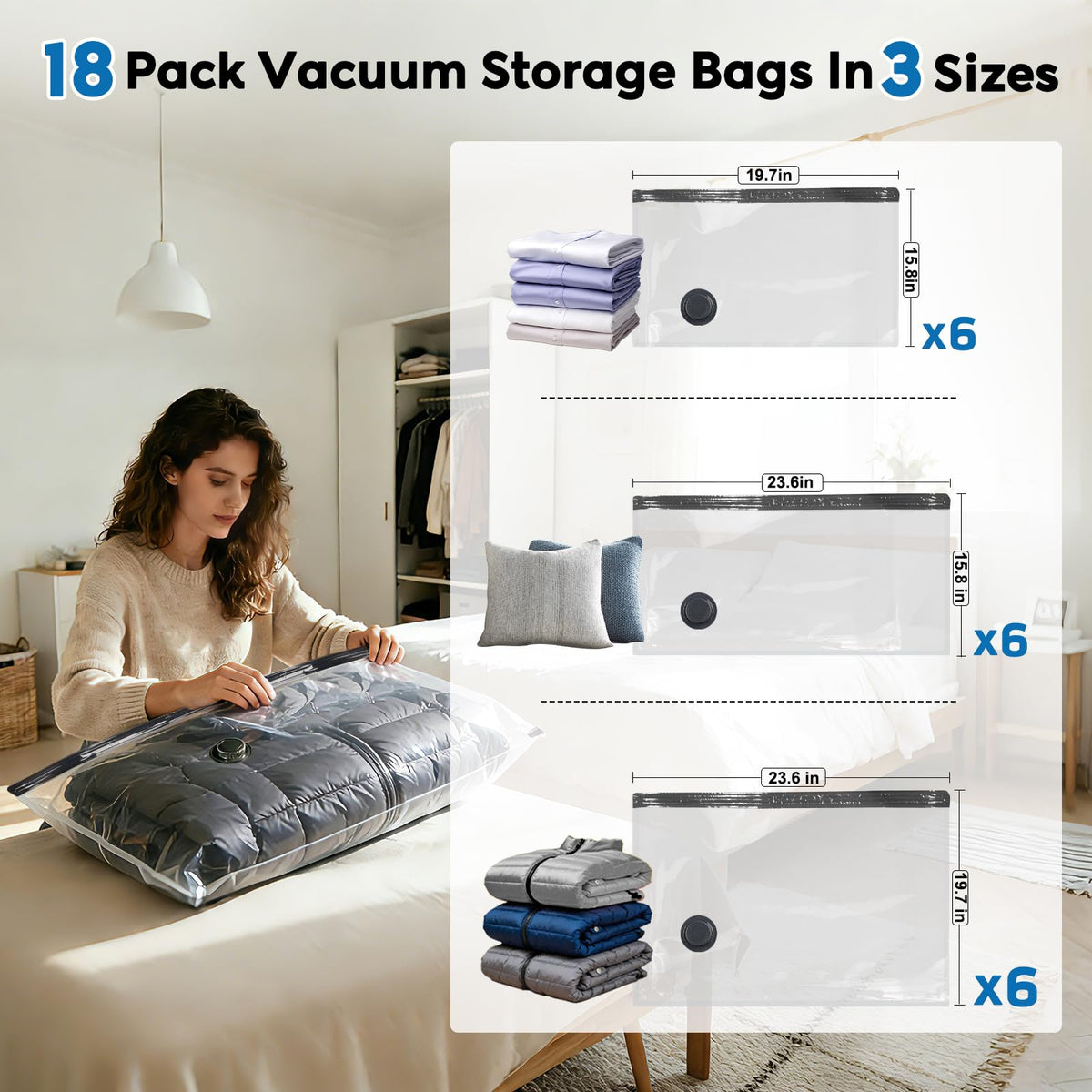 Mapambo bags fit in suitcases 20 inches and larger for travel