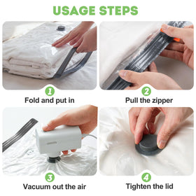 Mapambo vacuum bags are ideal travel essentials for organized trips.