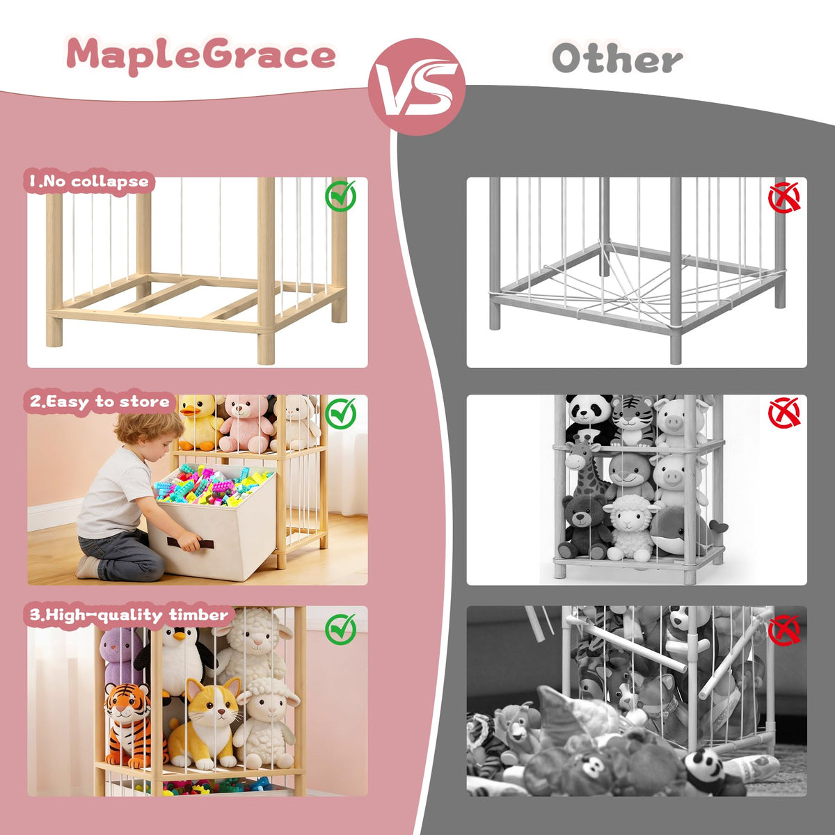 MapleGrace DIY theme rope decor invites imaginative play and room personalization.