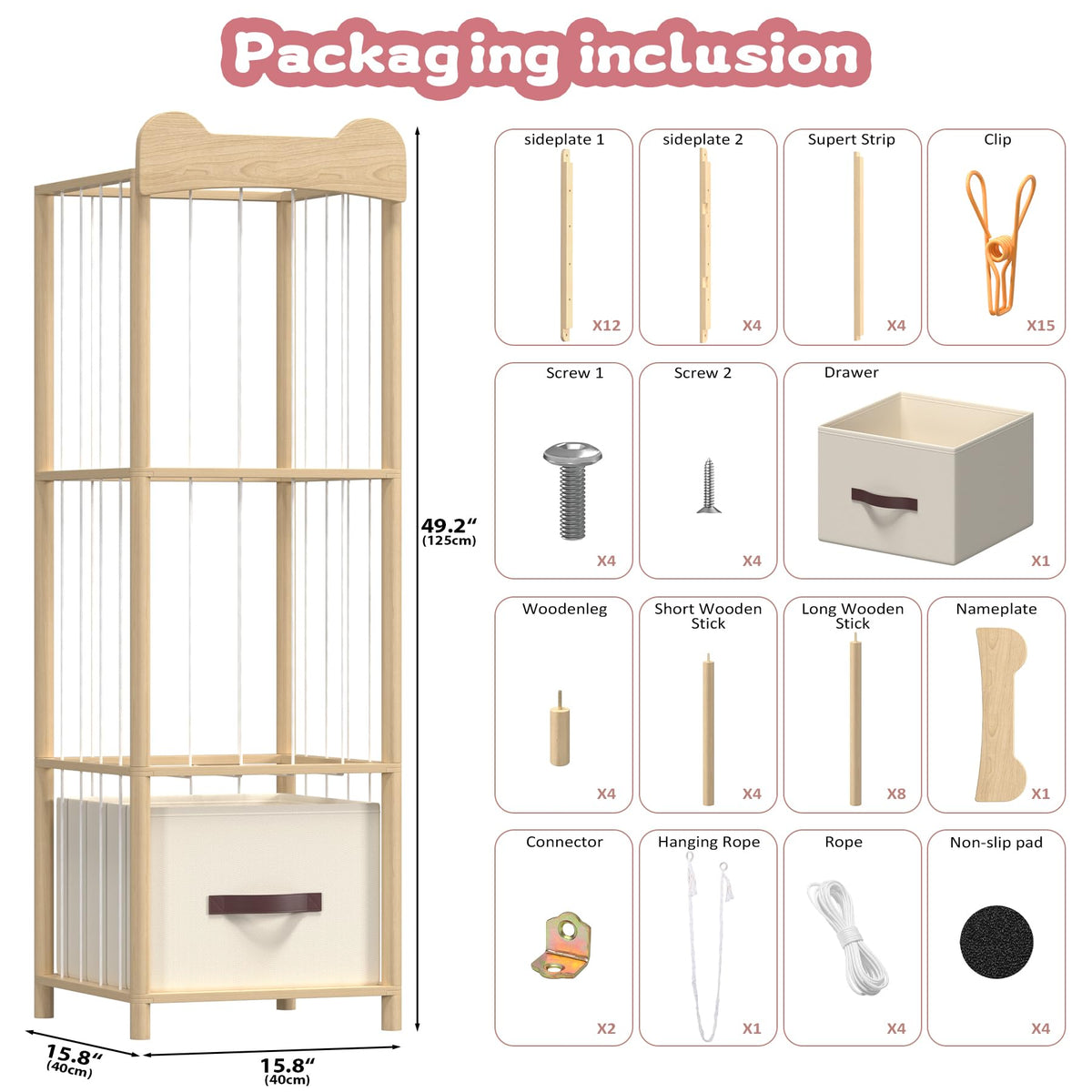 MapleGrace gift-worthy design combines whimsy with practical storage for families.