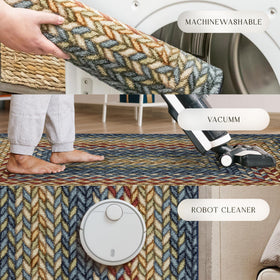 Maples Rugs Marion ideal for entryways and kitchens with durable styling.