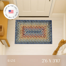 Maples Rugs Marion stain-resistant pile stands up to daily use.