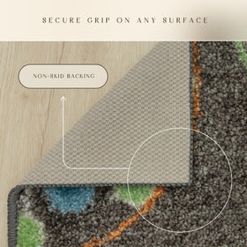 Maples Rugs Reggie entryway setup adds warmth and everyday practicality.