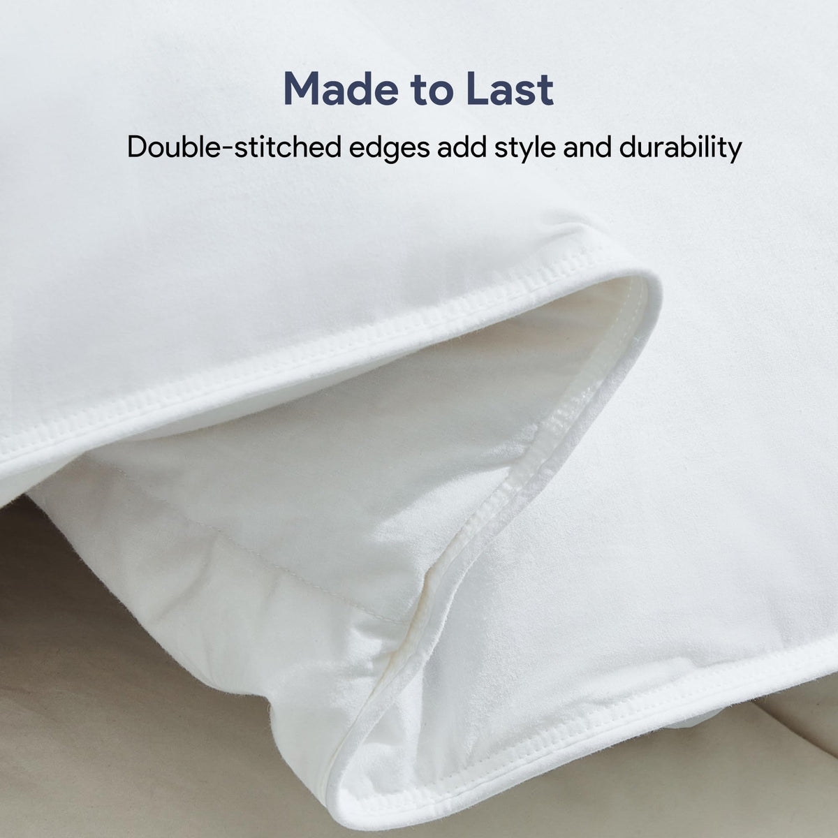 MapleStone corner loops secure duvet cover for easy adjustment.