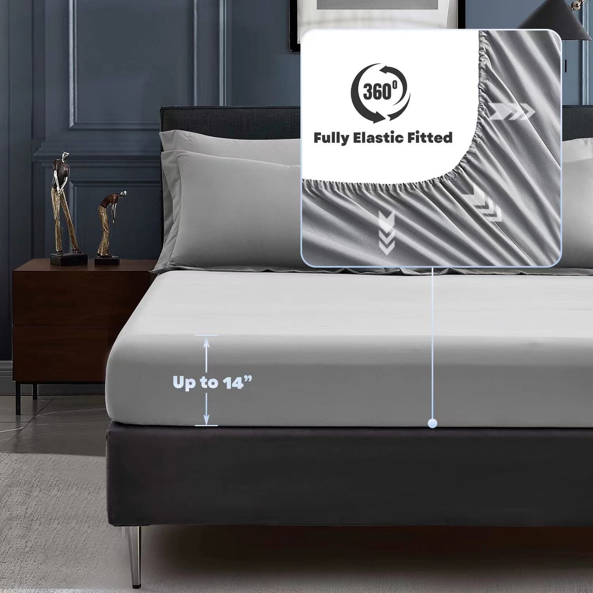 Maplestone pillow shams featuring contrast colors for a coordinated set