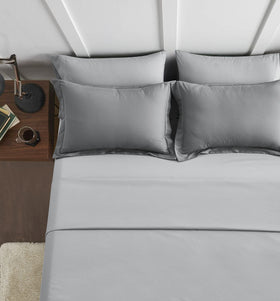 Maplestone pillowcases arranged to complete the bedding look