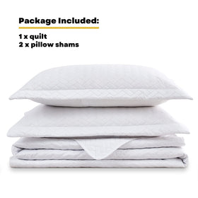Maple&Stone travel-friendly quilt weighs about 6.1 pounds