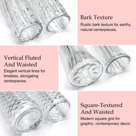 Mapoxy bulk wedding vases set for cohesive centerpiece displays