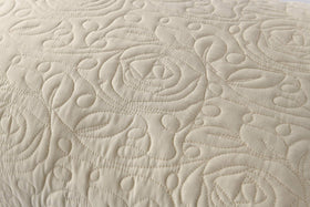 MarCielo microfiber fabric close-up, soft touch for bedding comfort