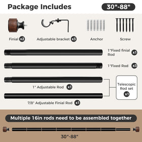 MARHSIPE included hardware pack simplifies mounting and setup.
