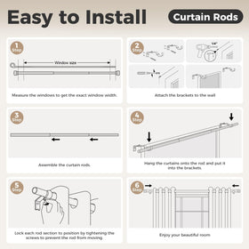 MARHSIPE modern wood look decor blends with various curtain styles.