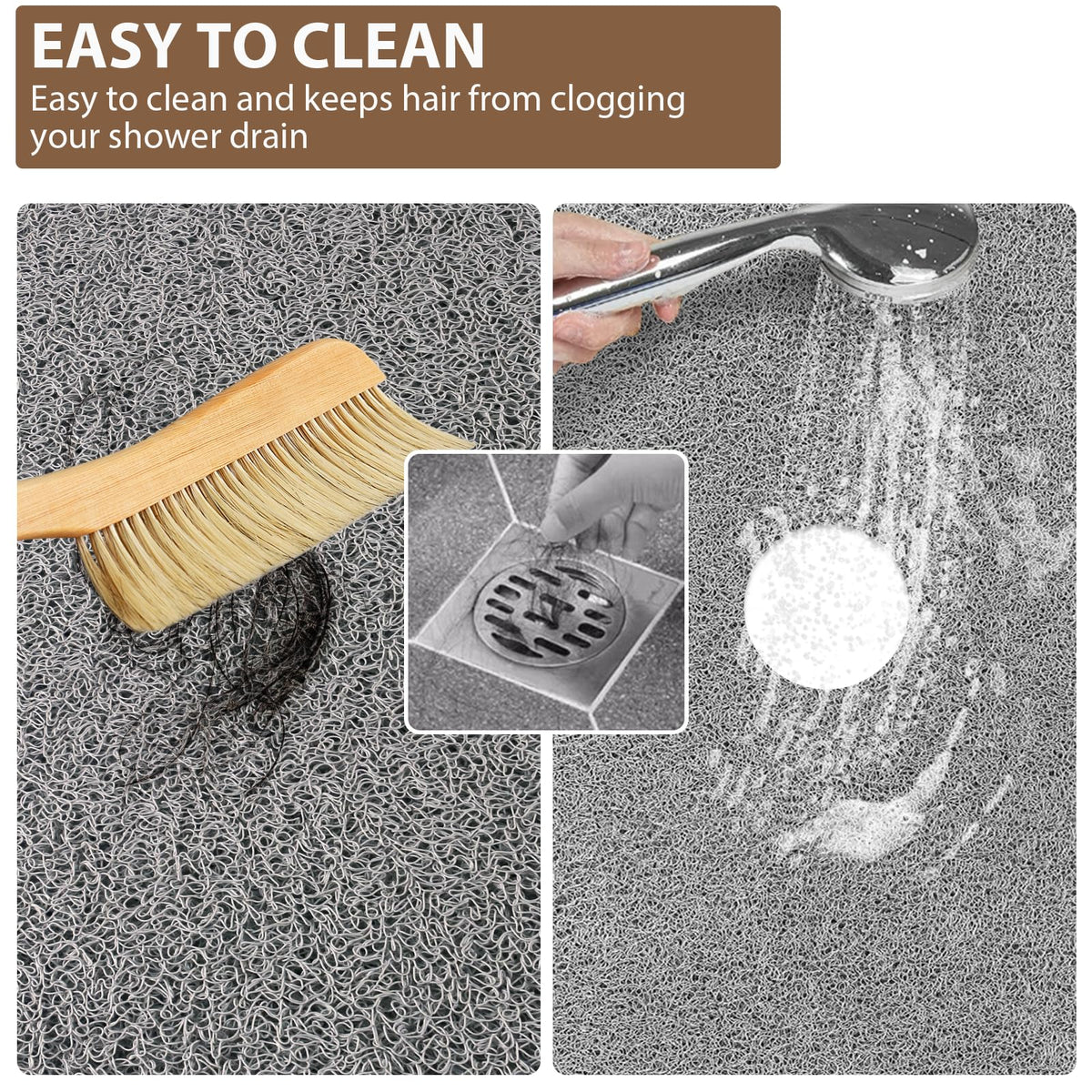 MARIBUR easy-clean design simplifies maintenance after showers