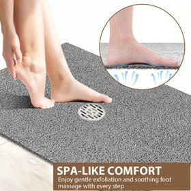 MARIBUR quick-drying shower mat ready for fast reuse