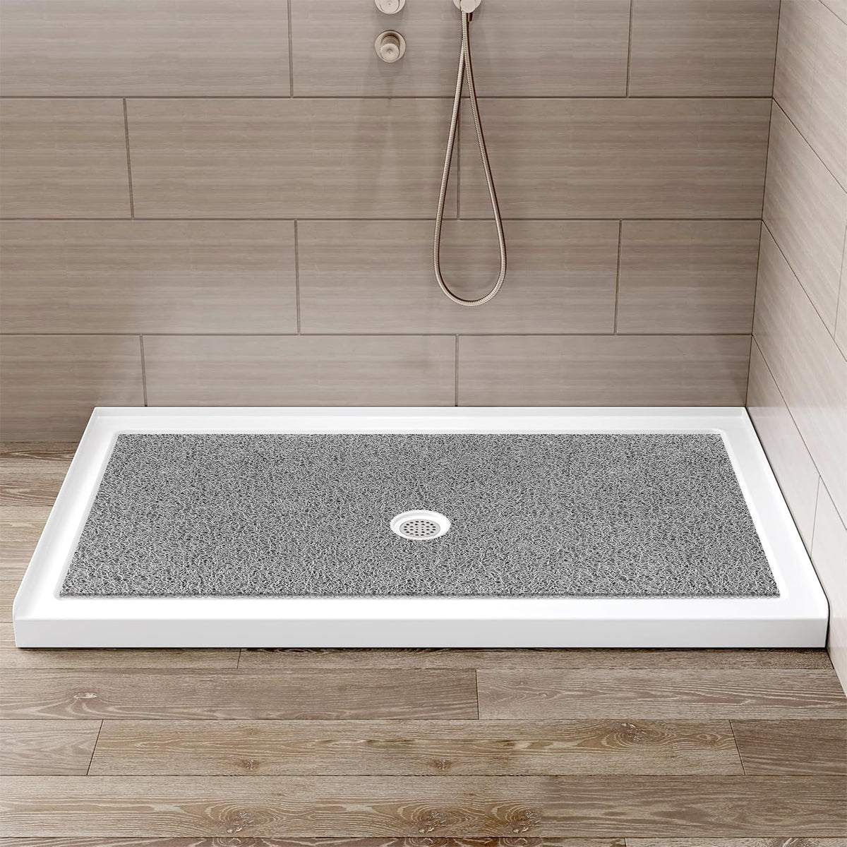 MARIBUR textured shower mat compatible with various shower surfaces