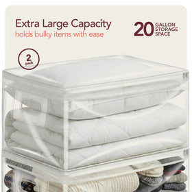 Marknox jumbo bag shows clear visibility for quick bedding identification