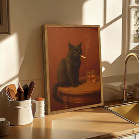 Marllifenney gift-ready cat wall art makes a thoughtful surprise for cat lovers.
