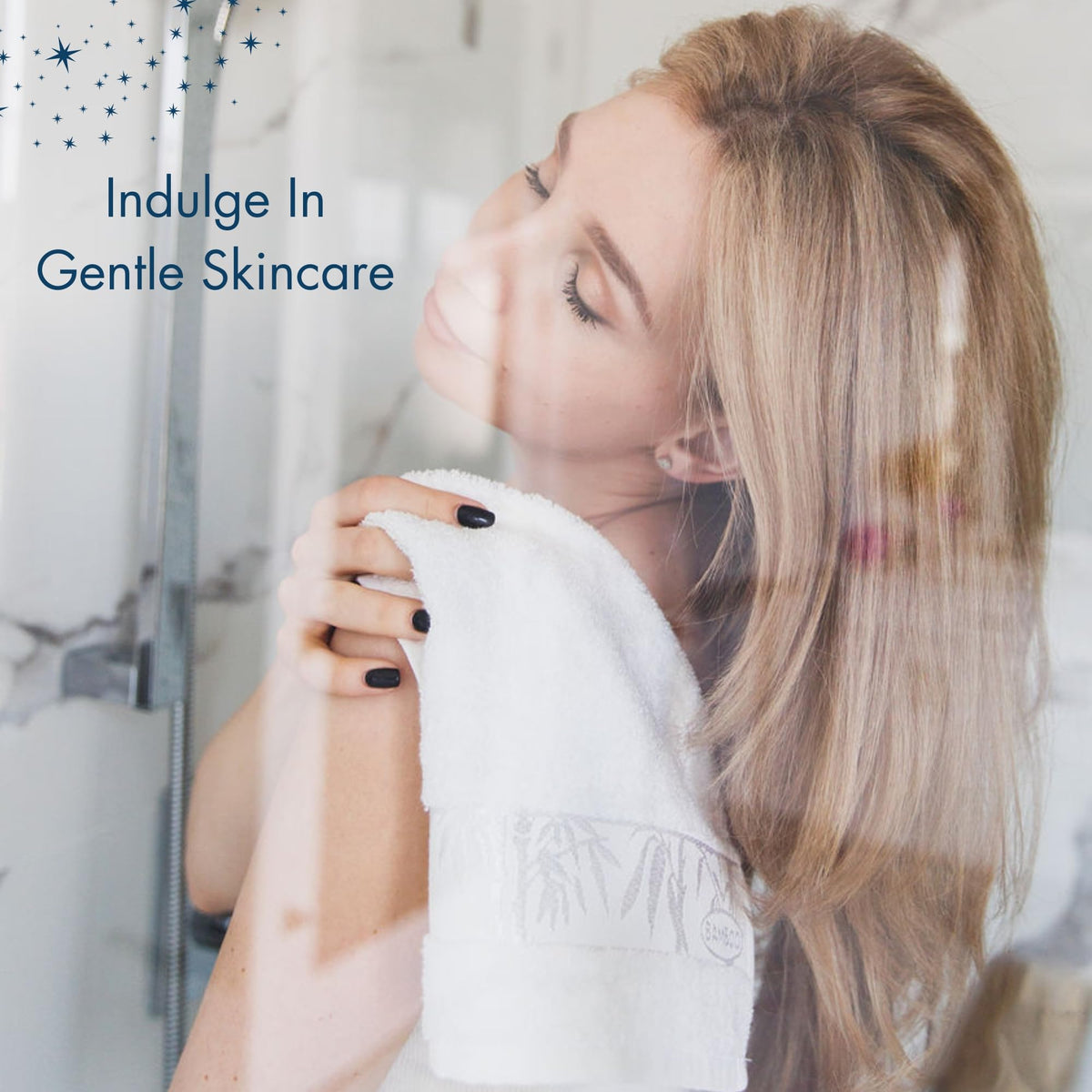 Marmaris Co. washcloths feel gentle on skin during daily use