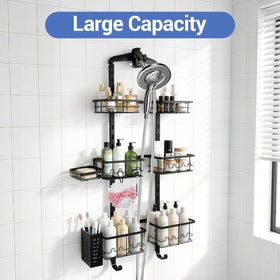 Marovitax 3-tier height adjustable baskets accommodate tall bottles and simplify setup